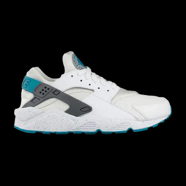 Nike Air Huarache White Turbo Green